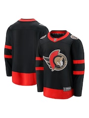 Fanatics NHL Ottawa Senators Breakaway Home Black Jersey - Image 1 of 3