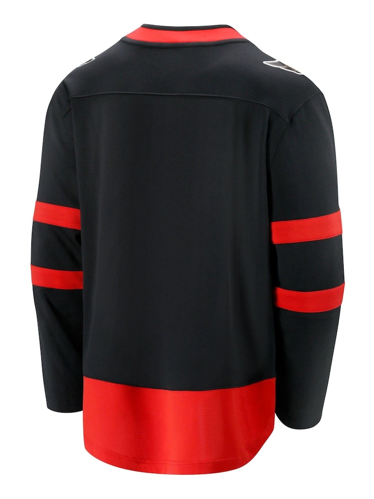 Fanatics NHL Ottawa Senators Breakaway Home Black Jersey - Image 3 of 3