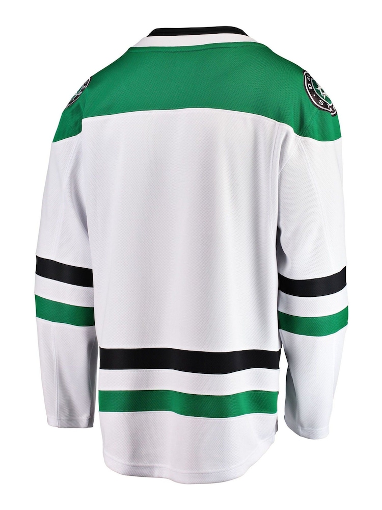 Fanatics NHL Dallas Stars Away Breakaway White Jersey - Image 3 of 3