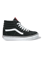 Vans Kids Sk8Mid Reissue Hook And Loop Black Shoes - Image 1 of 2