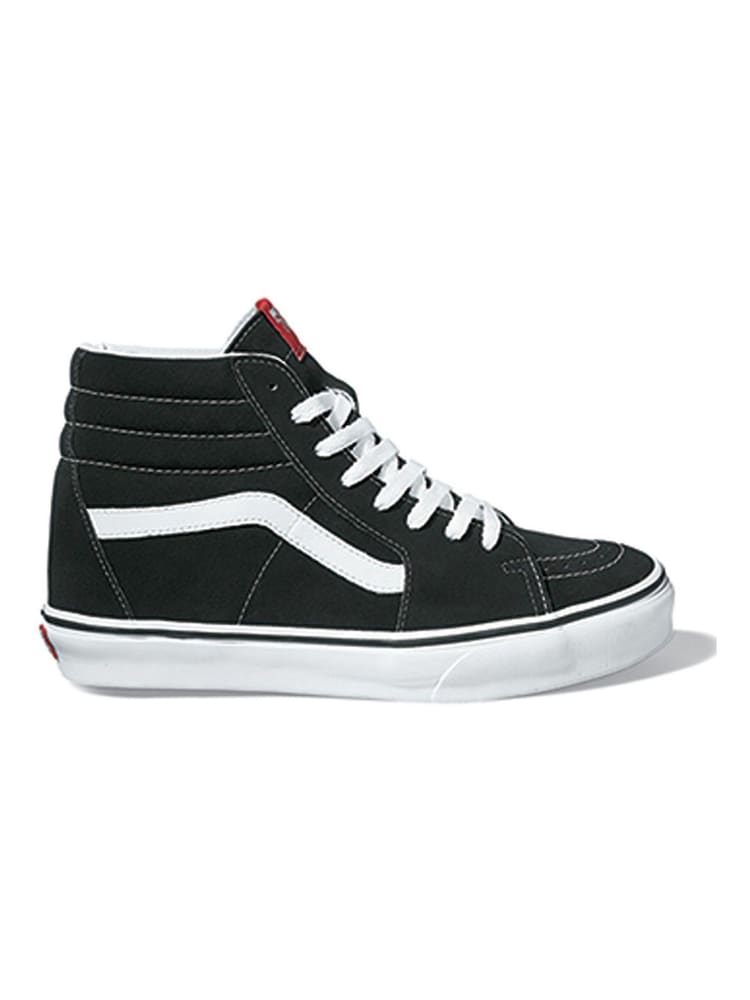 Vans Kids Sk8Mid Reissue Hook And Loop Black Shoes - Image 1 of 2