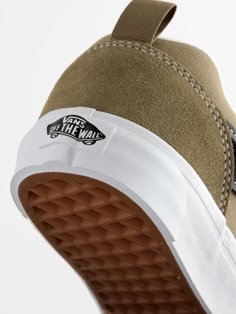 Vans Boys Olive Green Knu Skool Trainers - Imagen 5 de 5