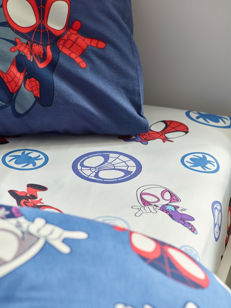 Lençol com elástico Disney Spidey and His Amazing Friends 100% algodão - Imagem 2 de 3