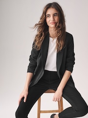 The Set Black Double Breasted Blazer - Image 1 of 11