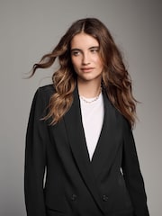 The Set Black Double Breasted Blazer - Image 10 of 11