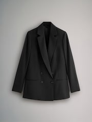 The Set Black Double Breasted Blazer - Image 2 of 11