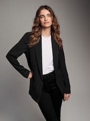 The Set Black Double Breasted Blazer - Image 7 of 11