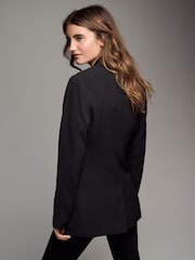 The Set Black Double Breasted Blazer - Image 9 of 11