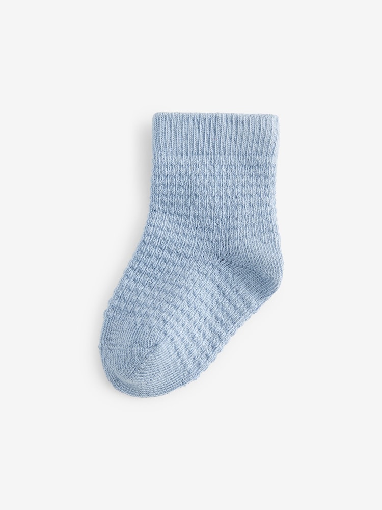 Blau/Grau - Babysocken im 7er-Pack (0 M.–2 J.) - Bild 2 von 8