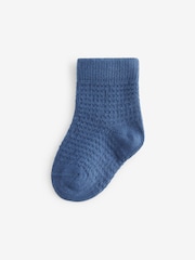 Blau/Grau - Babysocken im 7er-Pack (0 M.–2 J.) - Bild 8 von 8