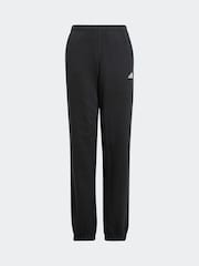 adidas Black Kids Essentials Small Logo Feel Cozy Fleece Joggers - Image 4 of 4