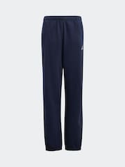adidas Navy Kids Essentials Small Logo Feel Cozy Fleece Joggers - Image 6 of 6
