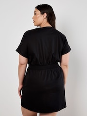 Apricot Black Zip Through Utility Dress - Image 8 of 8