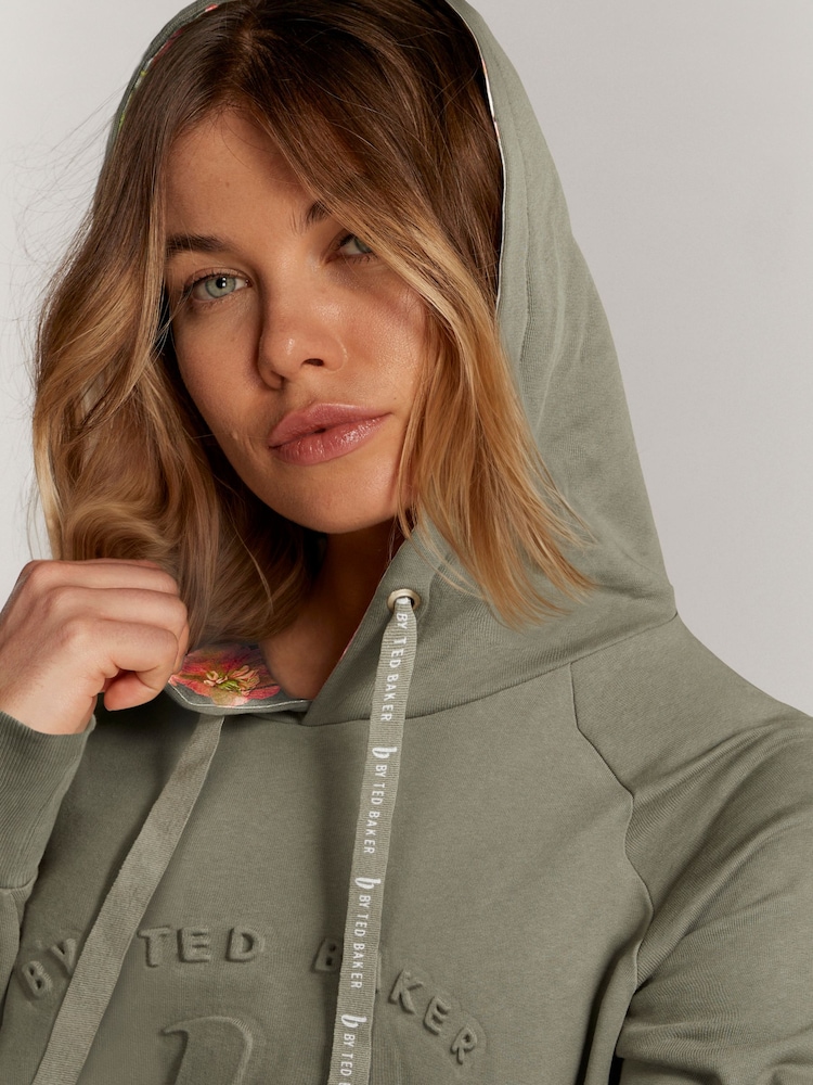 B by Ted Baker Longline Hoodie - Image 4 of 9