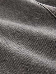 Grey 100% Cotton Hourglass Maxi Denim Skirt - Image 7 of 7