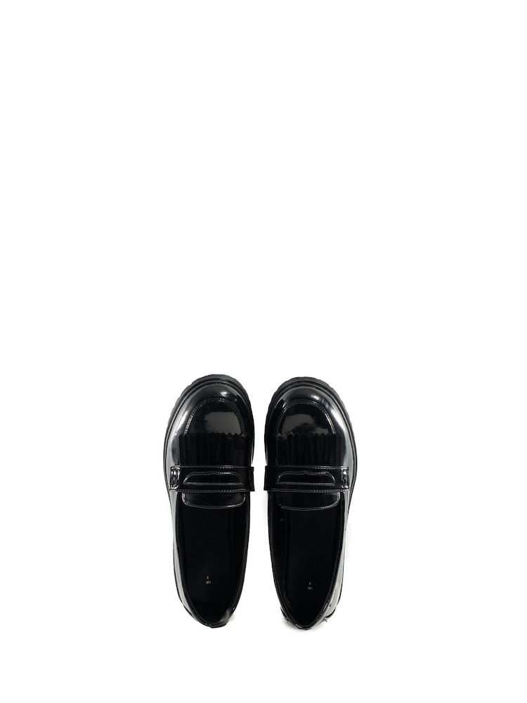 Mocasines negros sin cierres de charol para niñas de Toezone - Imagen 5 de 5 Mocasines negros sin cierres de charol para niñas de Toezone - Imagen 5 de 5