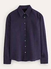 Boden Blue Ground Sienna Linen Shirt - Image 5 of 5