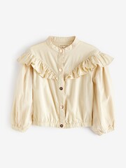 Angel & Rocket Nude 100% Cotton Glass Sleeve Twill Ella Jacket - Image 4 of 4