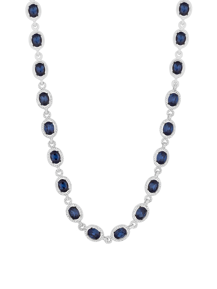 Jon Richard Silver Halo Necklace - Image 1 of 4