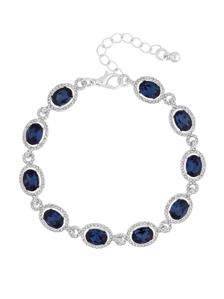 Jon Richard Silver Tone Halo Bracelet - Image 1 of 3