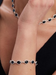 Jon Richard Silver Tone Halo Bracelet - Image 3 of 3
