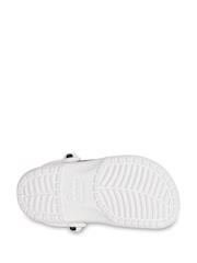 Crocs White Classic Toddler Soccer Ball Clogs - Image 5 of 5