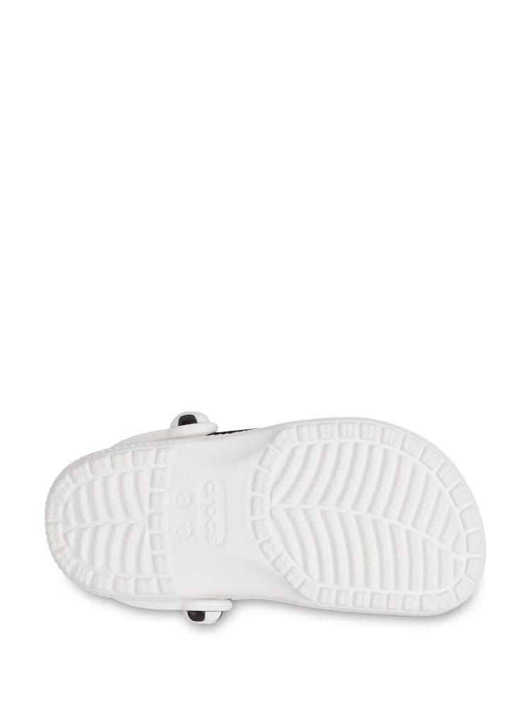 Crocs White Classic Toddler Soccer Ball Clogs - Image 5 of 5
