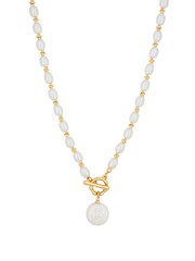 Jon Richard Gold Coin Pearl Necklace - Image 2 of 5