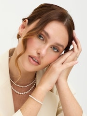 Jon Richard Silver Fine Freshwater Pearl Necklace - Image 5 of 5