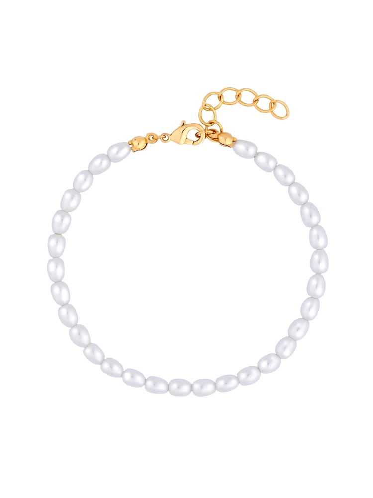 Jon Richard Silver Tone Fine Freshwater Pearl Bracelet - Image 5 of 5 Jon Richard Silver Tone Fine Freshwater Pearl Bracelet - Image 5 of 5