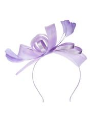 Jon Richard Purple Medium Fascinator Headband - Image 1 of 3