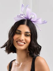 Jon Richard Purple Medium Fascinator Headband - Image 3 of 3