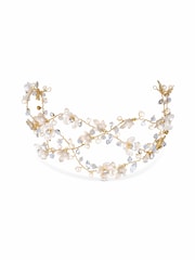 Jon Richard Gold Floral Hair Vine - Image 1 of 4