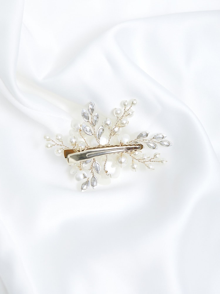 Jon Richard Floral Hair Clip - Image 2 of 3
