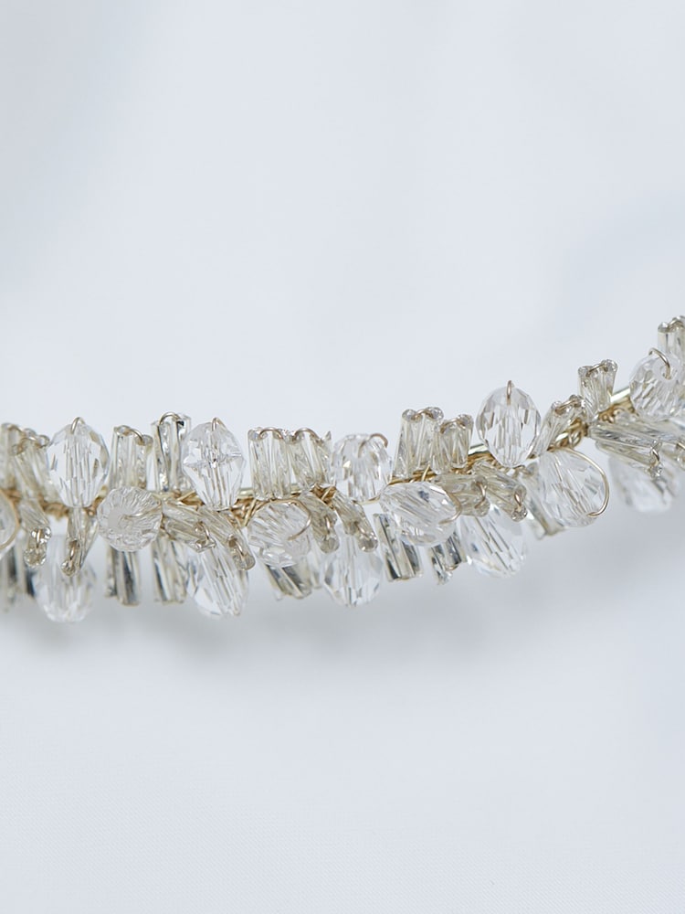 Jon Richard Gold Embellished Bead Headband - Image 2 of 4