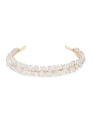 Jon Richard Gold Embellished Bead Headband - Image 4 of 4
