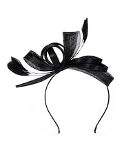 Jon Richard Black Medium Fascinator Headband - Image 3 of 3