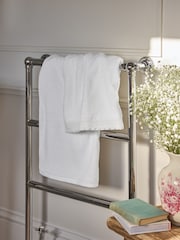 Shabby Chic by Rachel Ashwell® White Crochet Lace 100% Cotton Towel - Image 2 of 5