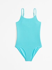 Abercrombie & Fitch Blå Ombre Ribbad Baddräkt - Bild 1 av 1