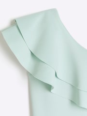 River Island Mädchen Scuba-Jumpsuit, Mintgrün - Bild 3 von 3