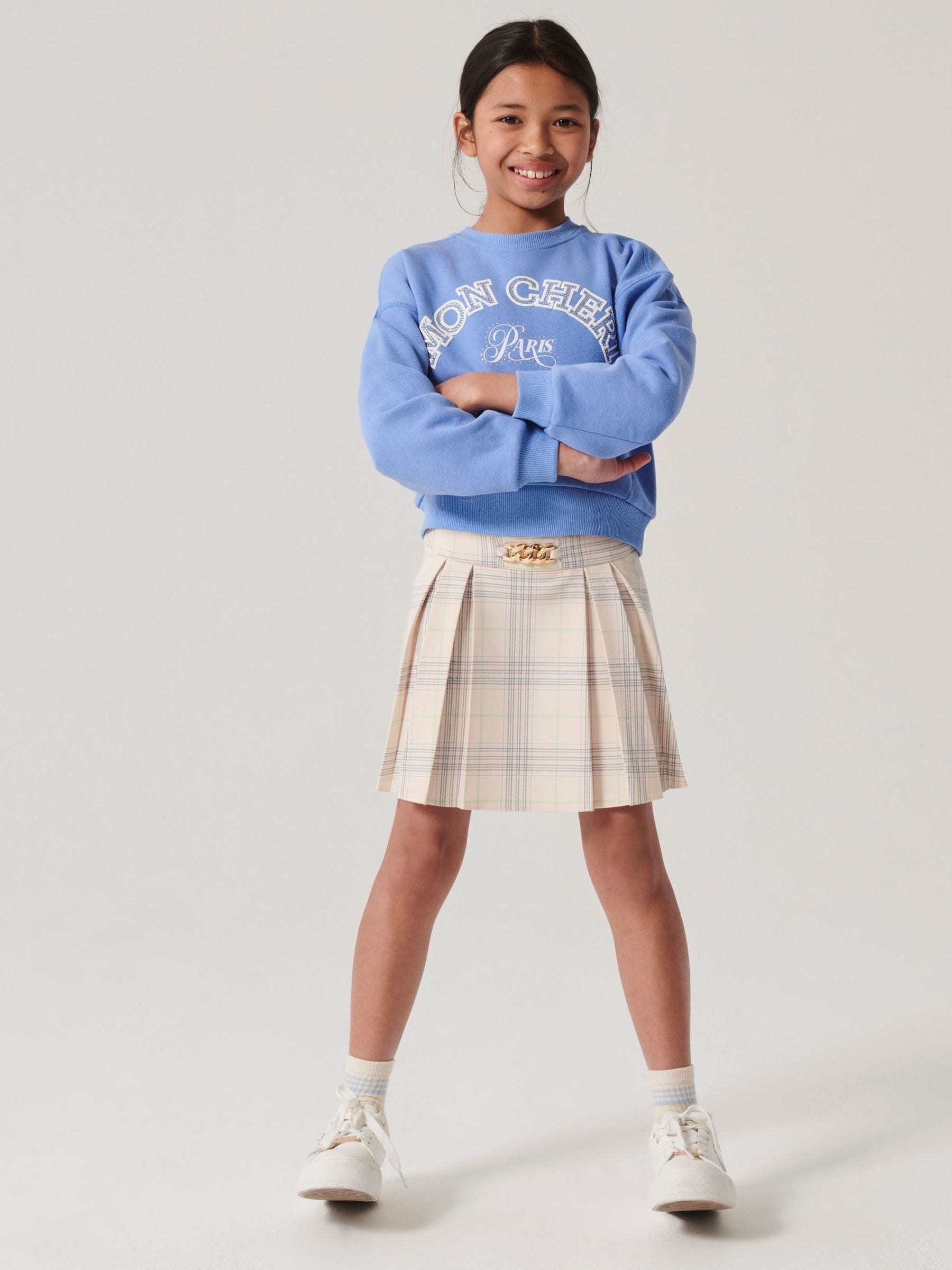 Tartan skirt river island outlet