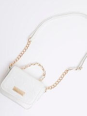 River Island White Girls Iridescent Mini Cross Body Bag - Image 5 of 6