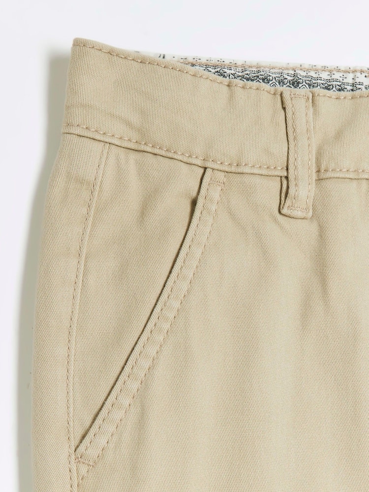 River Island Natural Boys 100% Cotton Chinos Trousers - Image 4 of 4 River Island Natural Boys 100% Cotton Chinos Trousers - Image 4 of 4