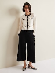 Phase Eight White Knit Libby Jacket - Image 5 of 6
