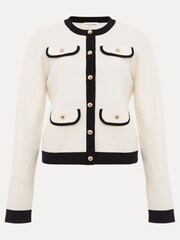 Phase Eight White Knit Libby Jacket - Image 6 of 6