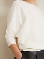 Phase Eight Cream Cristine Knit Jumper - Image 4 of 6