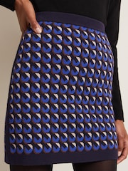 Phase Eight Black Geo Nicole Twin Set Skirt - Image 5 of 6
