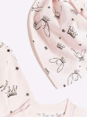 River Island Pink Baby Girls 100% Cotton Newborn Set 5 Piece - Image 3 of 3
