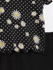 River Island dekliški komplet z drobnim motivom kickflare - Slika 4 iz 5