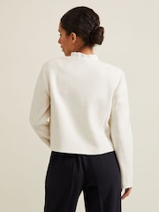 Phase Eight Cream Petite Petite Ripley Bouclé Jacket - Image 2 of 6